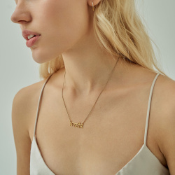 MS. MARBLE подвеска Naad позолота