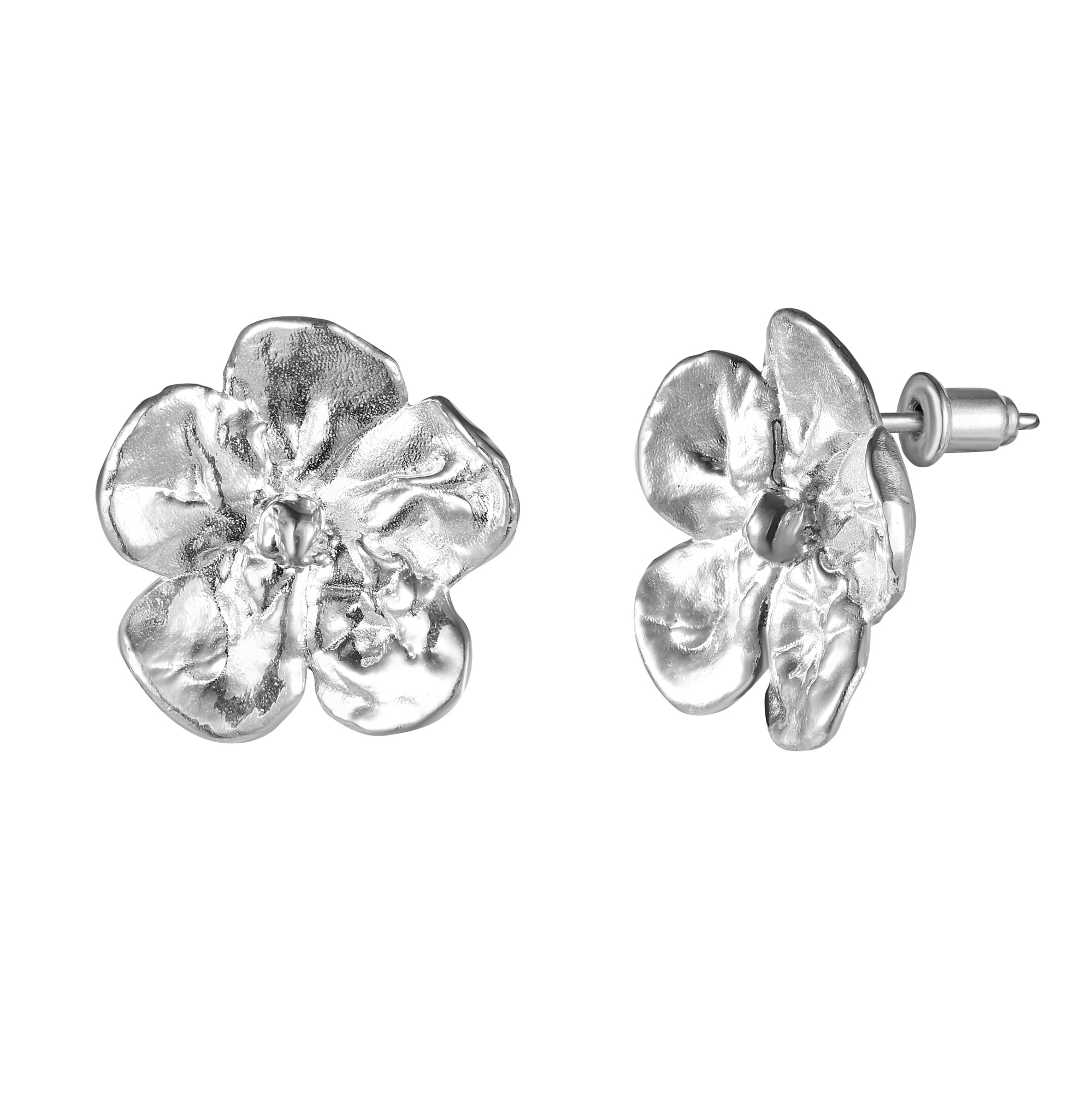 MS.MARBLE Серьга Altai Cvetok Pyatilistnik