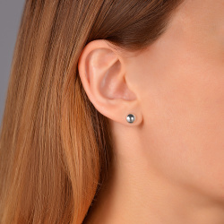 INFANTA Серьги гвоздики Lente серебро