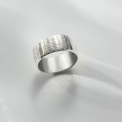 INFANTA Кольцо Бинарный манифест широкое