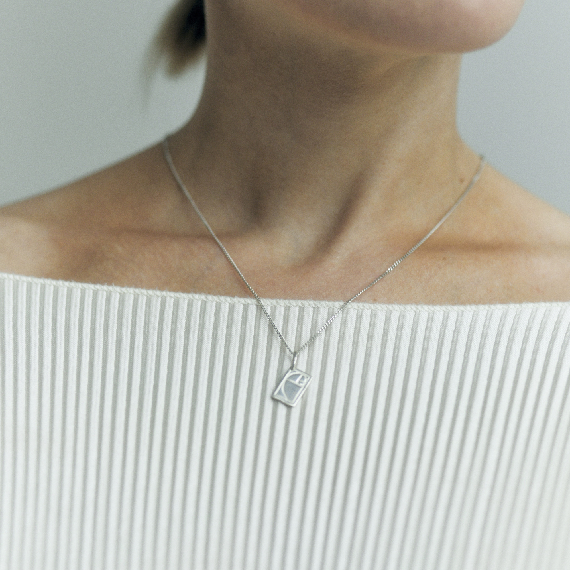 INFANTA Подвеска Золотое сечение малая серебро