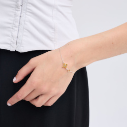 INFANTA Браслет Principessa Asimmetrico с цитринами