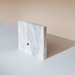 MS. MARBLE подвеска-галстук Soulmates с черным жемчугом