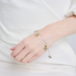 INFANTA Браслет Principessa Ciondolo с хризолитами