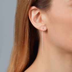 INFANTA Серьги-протяжки Stella Piccolo75 серебро