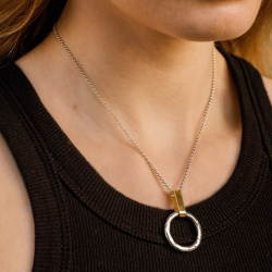 EKATERINA TOLSTAYA Кулон с латунью на цепочке