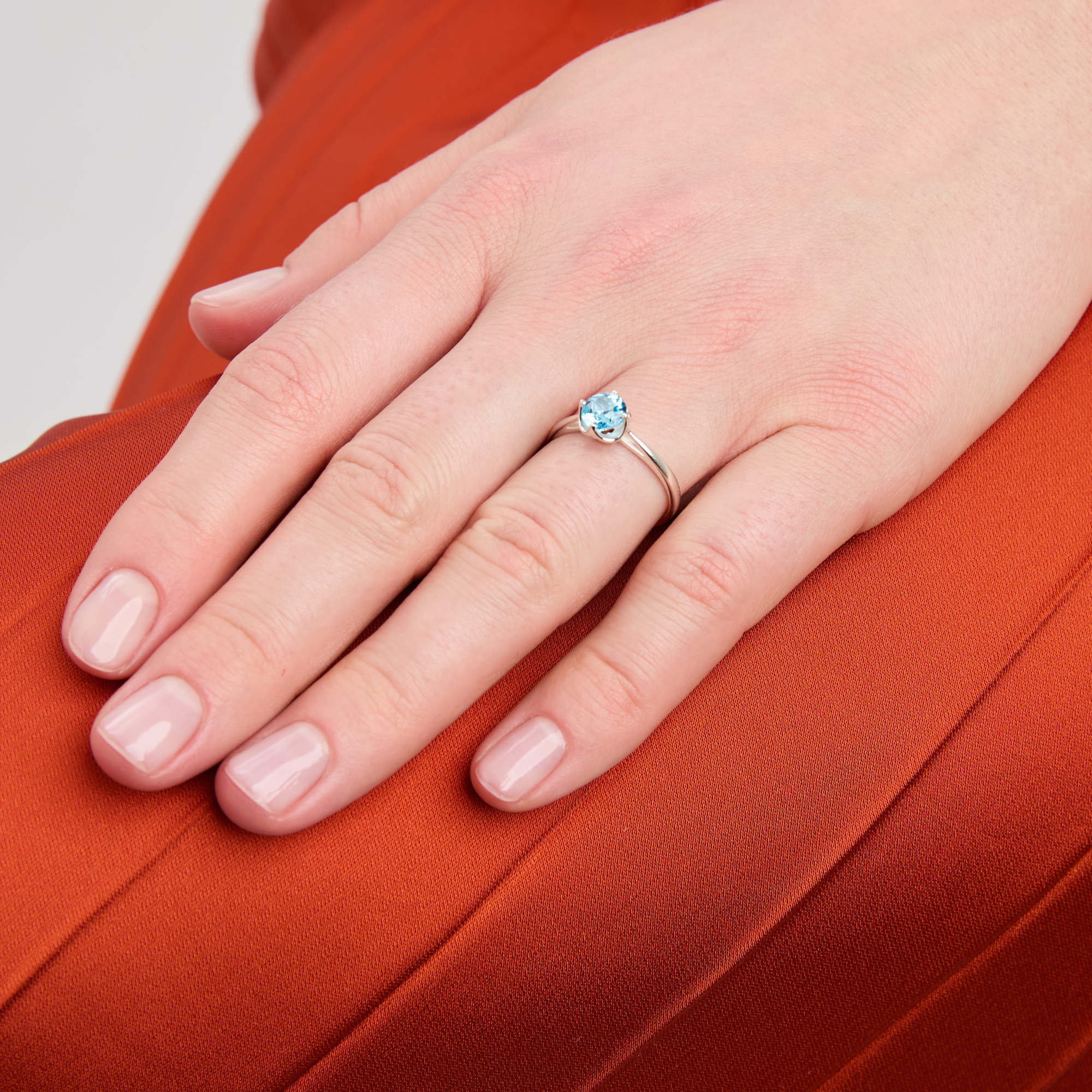 INFANTA Кольцо Principessa Corona с топазом