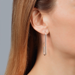 INFANTA Серьги Base 45 серебро