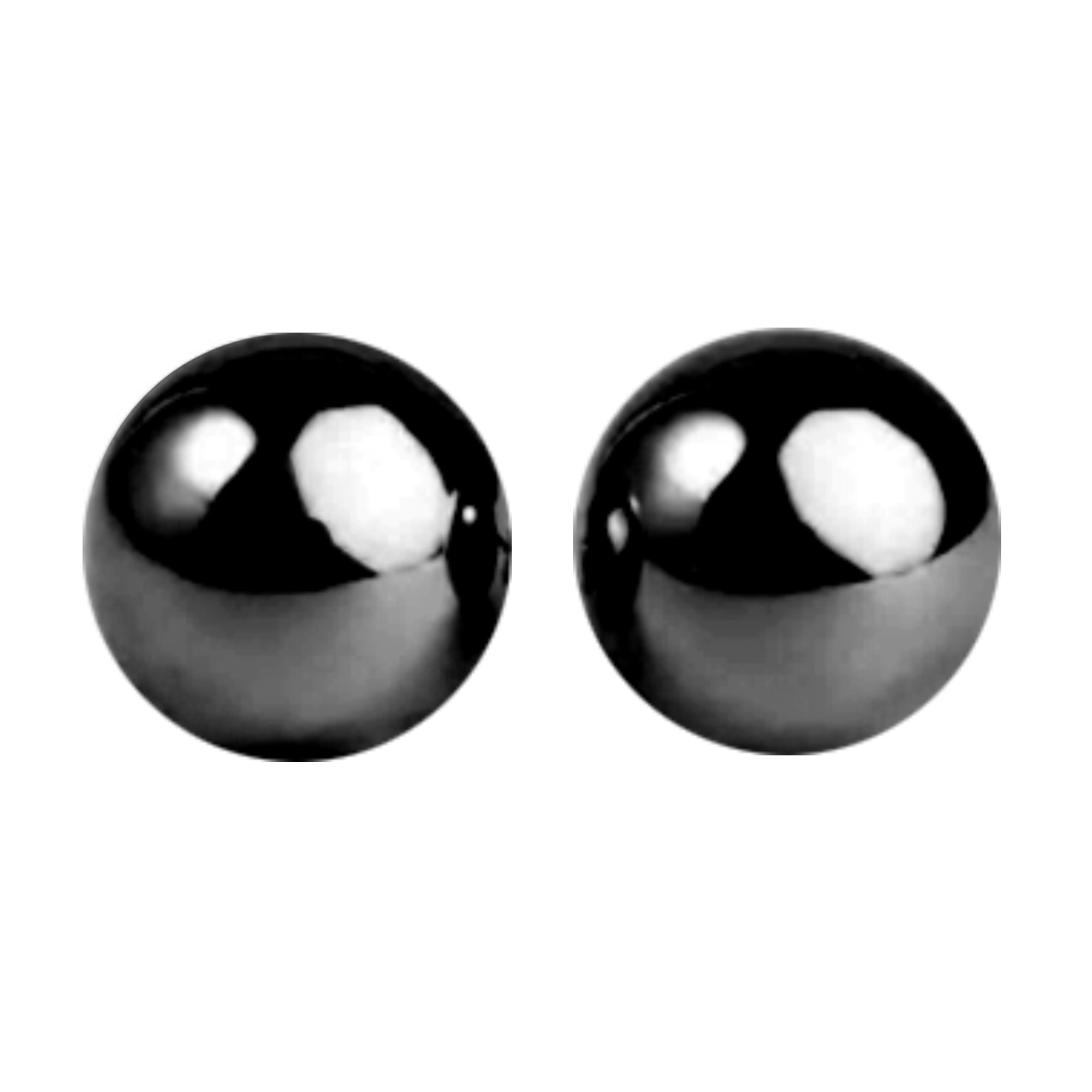 SHAMELESS Серьги КРАШ черный родий