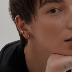 INFANTA Моносерьга пусет Saraceno серебро