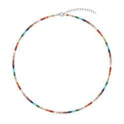 MS. MARBLE Чокер радужный