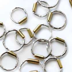 EKATERINA TOLSTAYA Кольцо с латунным пояском