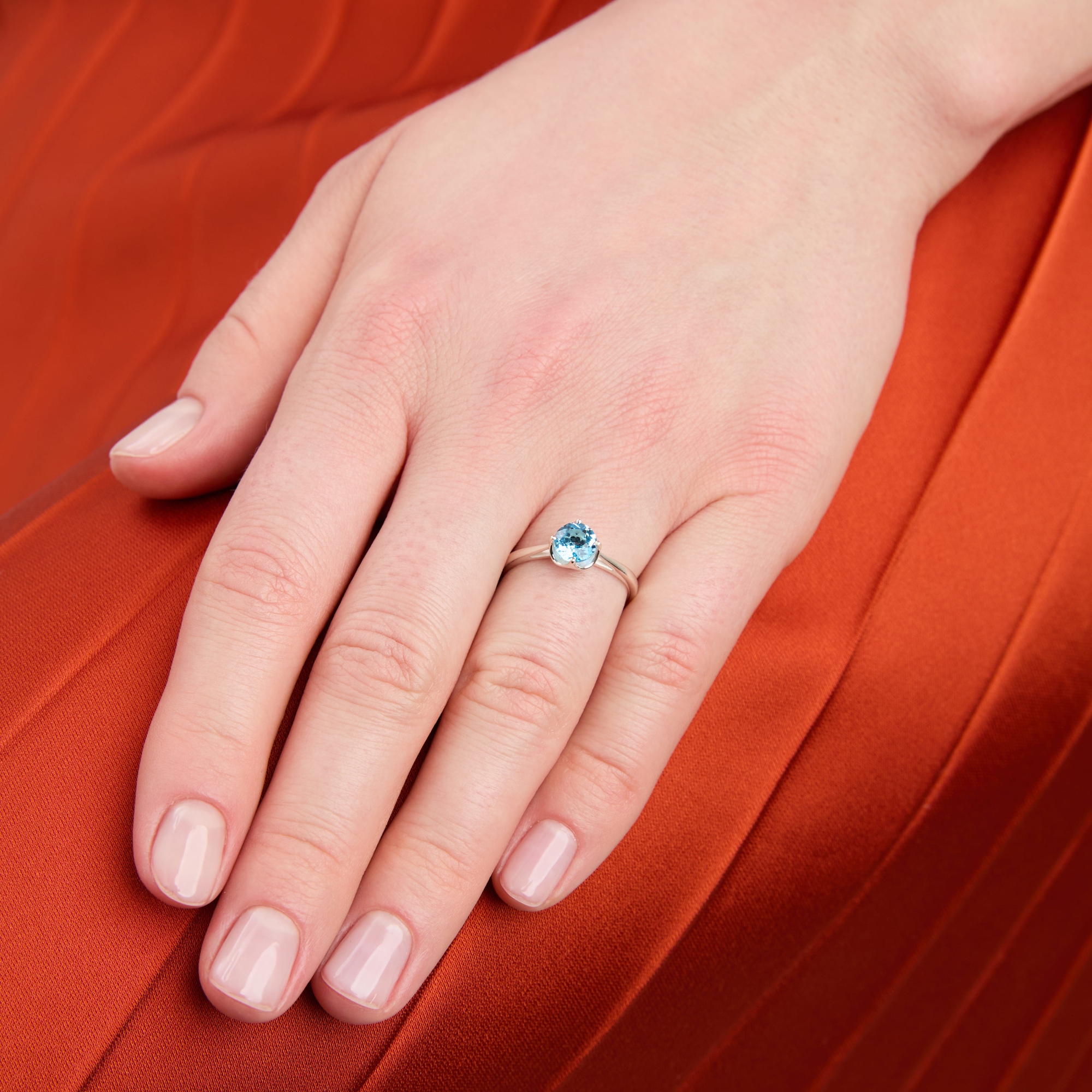 INFANTA Кольцо Principessa Corona с топазом