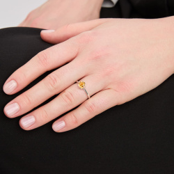 INFANTA Кольцо Principessa Corona с цитрином