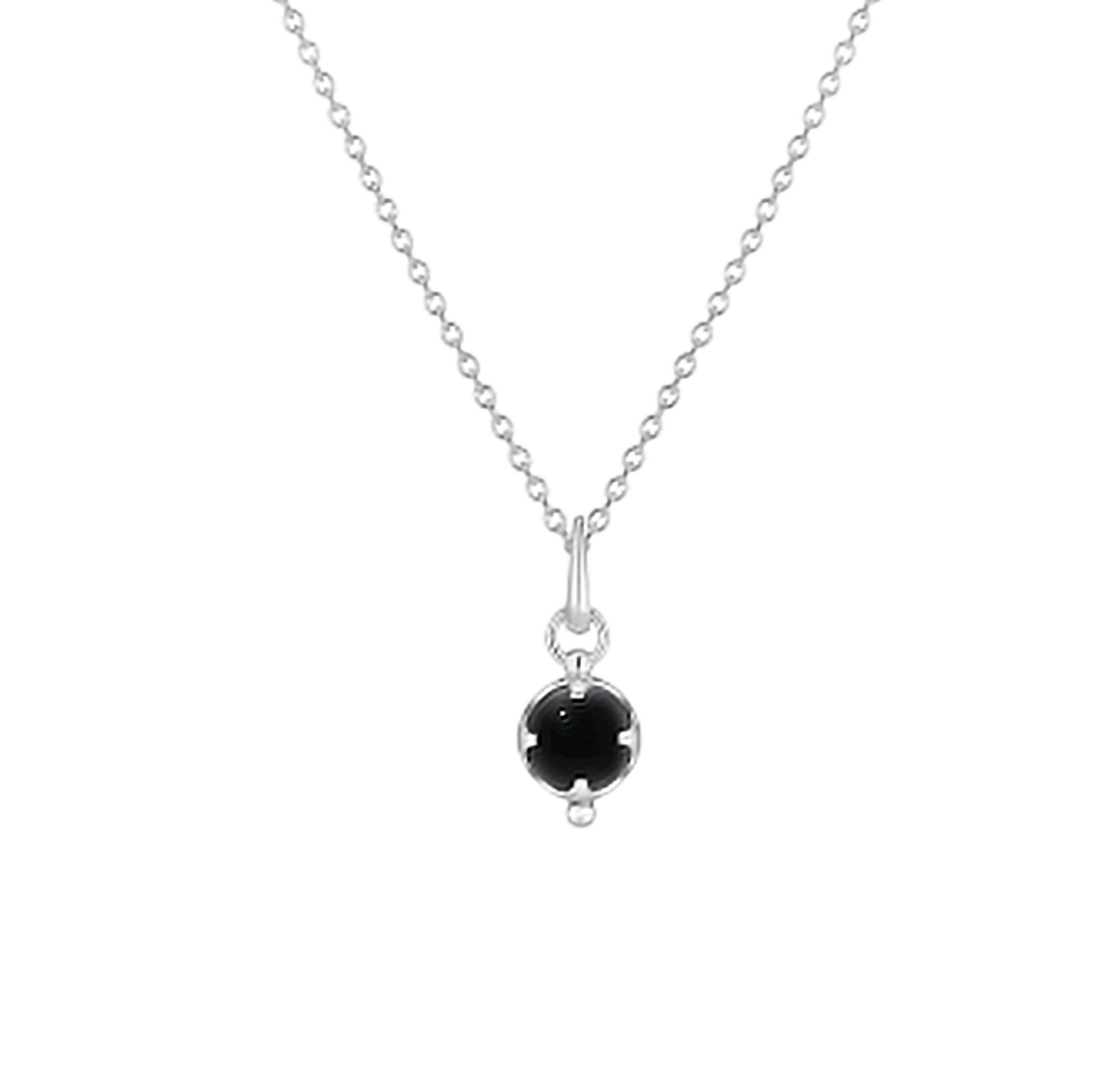 INFANTA Кулон Front 6 - Черный агат