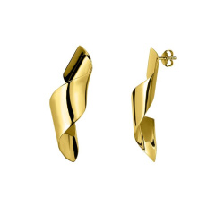 MS. MARBLE серьги Virtue позолота