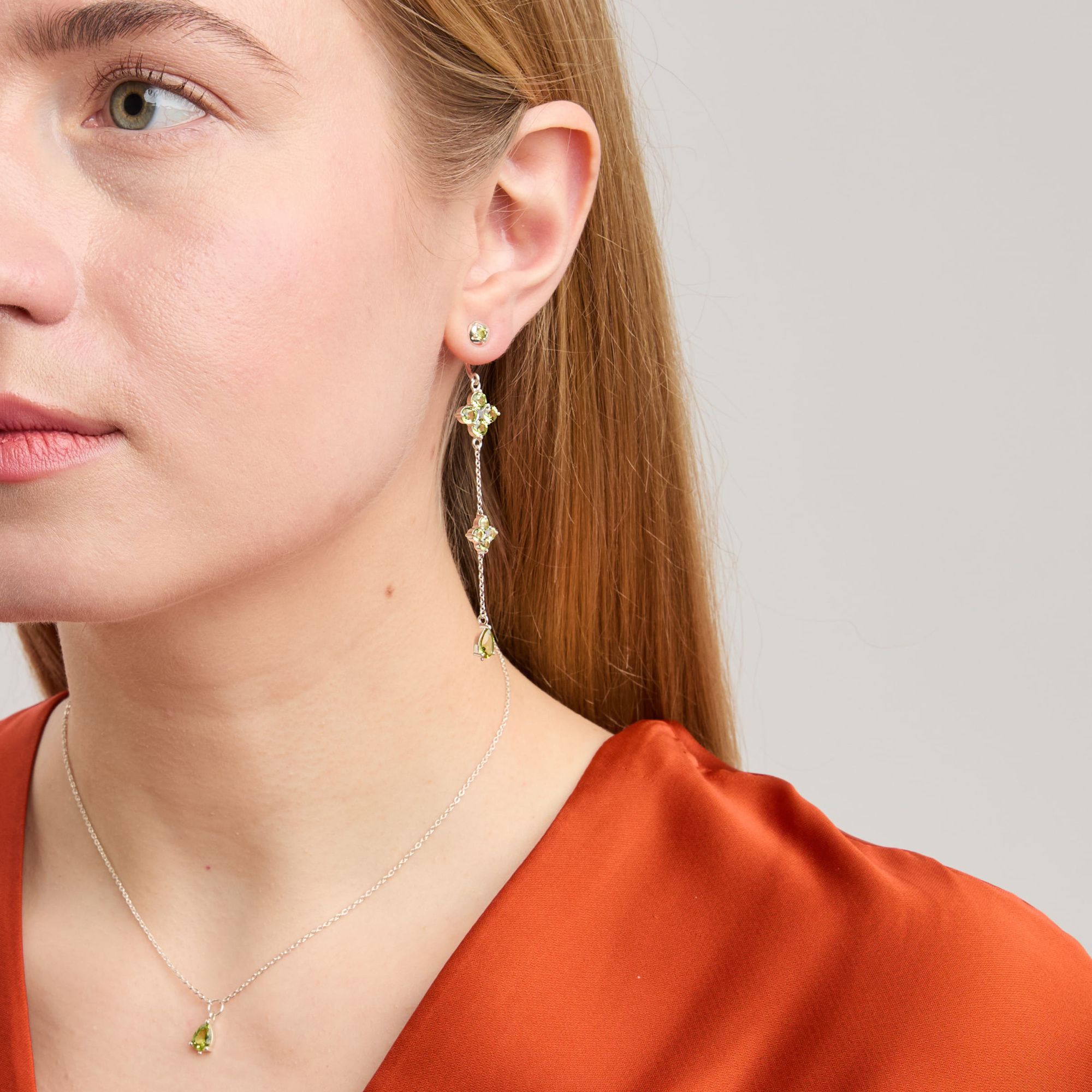 INFANTA Джекет для пусет Principessa Fiori с хризолитами