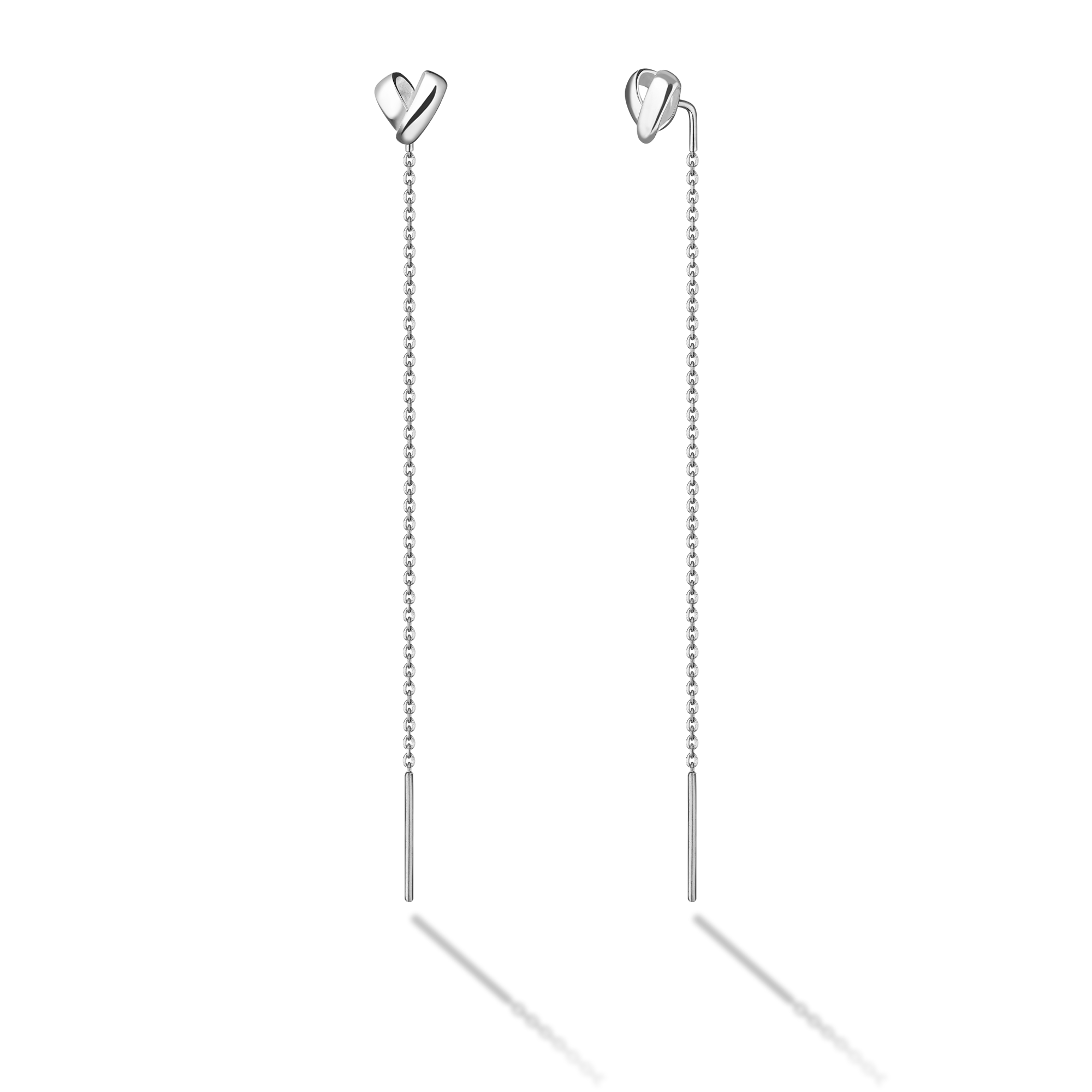 INFANTA Протяжки сердечко серебро