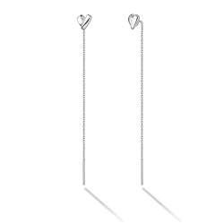 INFANTA Протяжки сердечко серебро