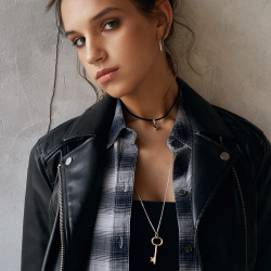 URBAN ISLAND серьга Hoop L | Unchained