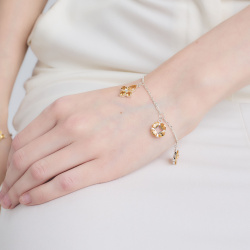 INFANTA Браслет Principessa Ciondolo с цитринами