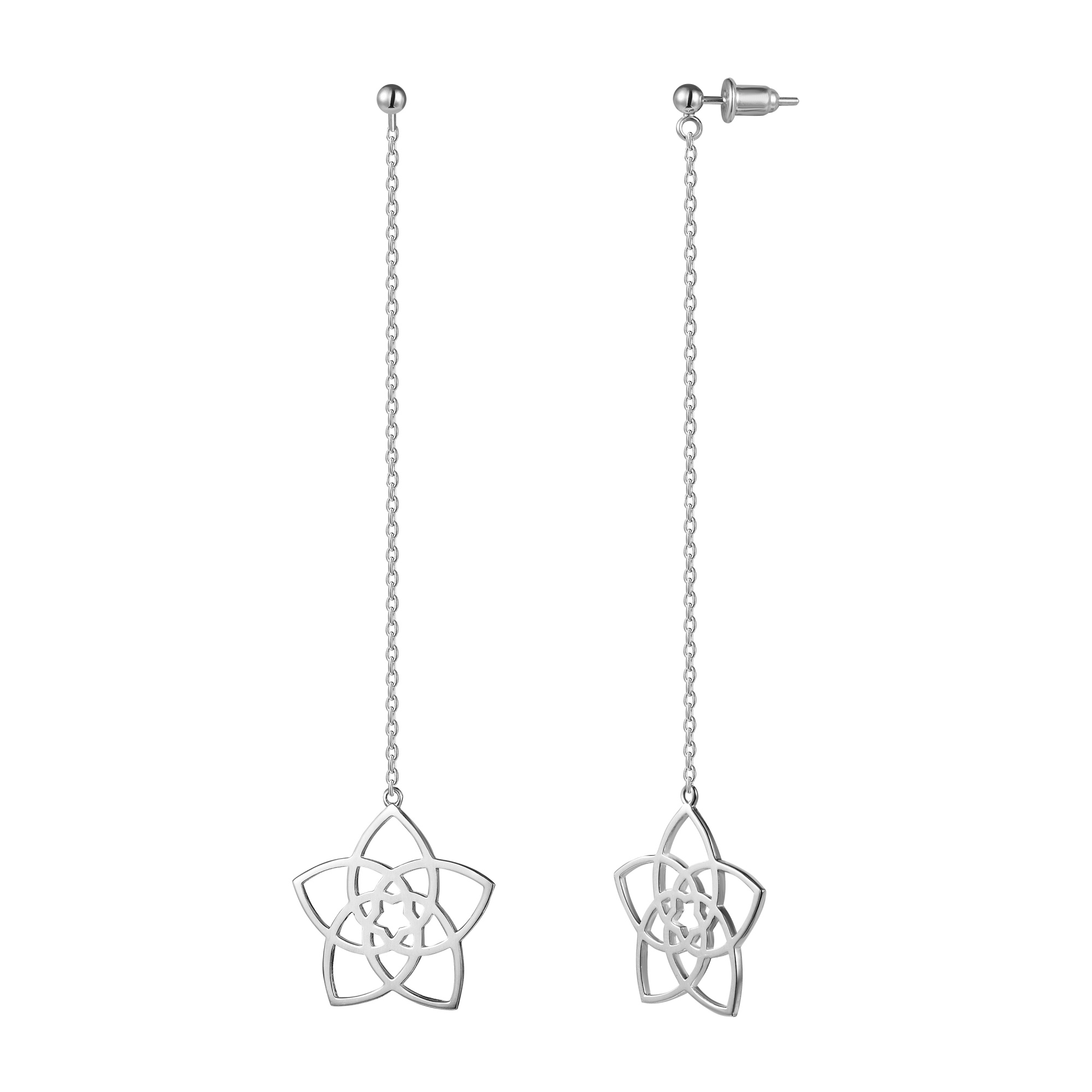 MS.MARBLE Серьга Venus Flower