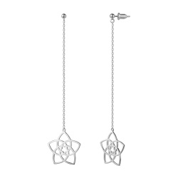 MS.MARBLE Серьга Venus Flower