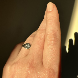 INFANTA Кольцо печатка Principessa Sigillo с топазом