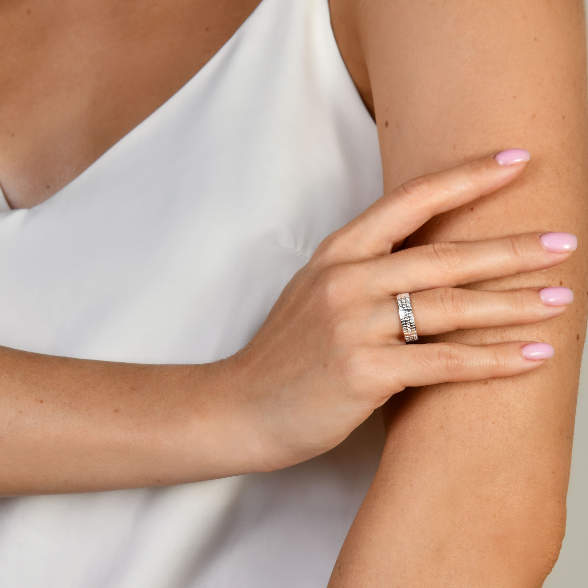 INFANTA Кольцо Бинарный манифест среднее