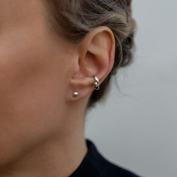 INFANTA Кафф Abbraccio Объятия серебро