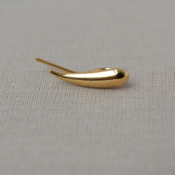 INFANTA Клаймбер Virgola grande на правое ухо позолота