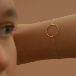 MS. MARBLE Браслет Karma позолота