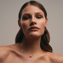 URBAN ISLAND cерьга с подвеской In Love