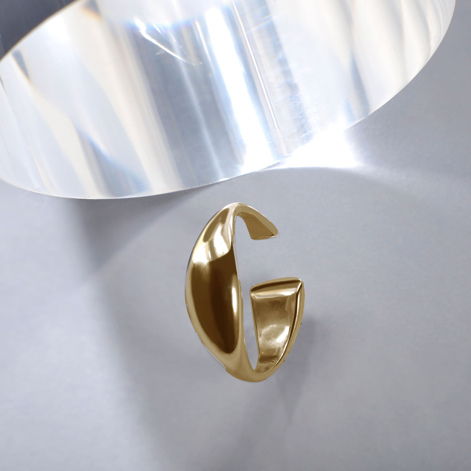 INFANTA Кафф C на середину уха позолота