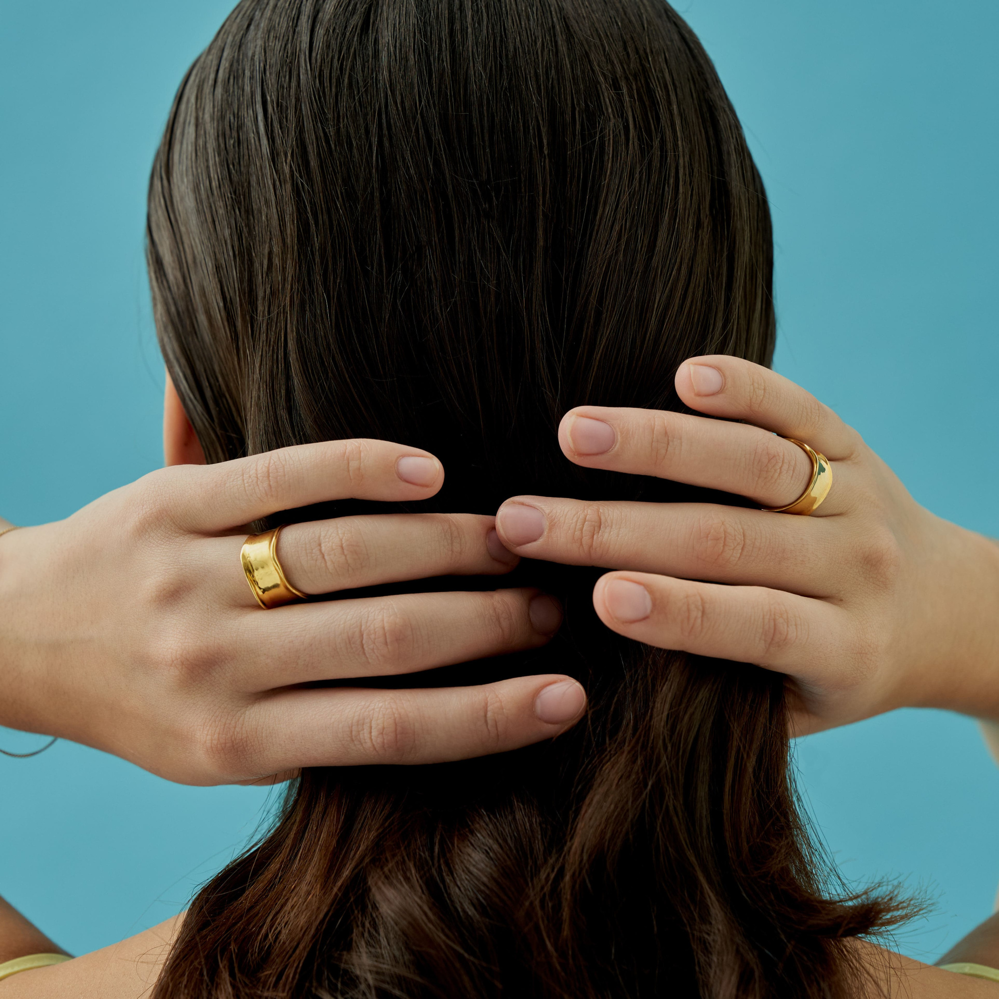 MS. MARBLE кольцо Sixth Sense позолота