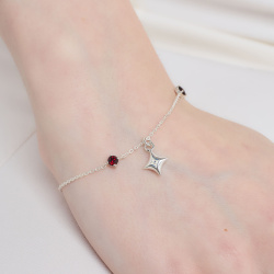 INFANTA Браслет Stella с гранатами