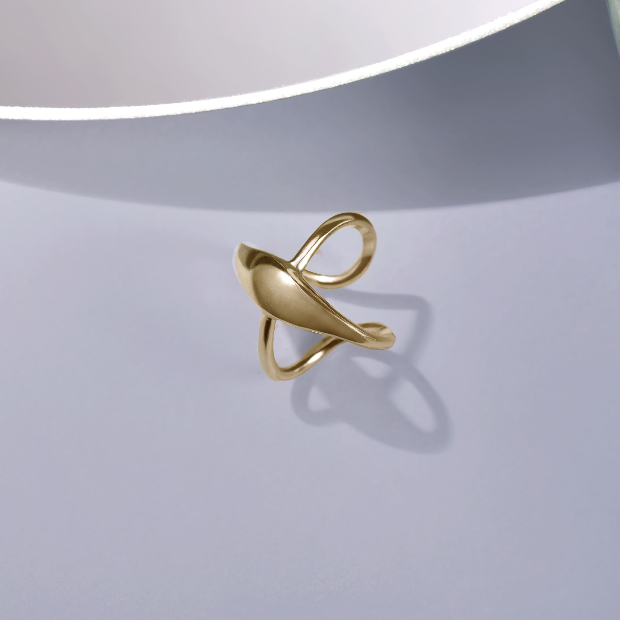 INFANTA Кафф Otto Nuovo Восьмерка позолота