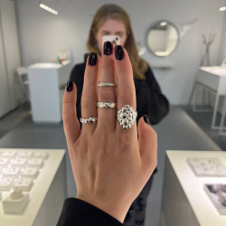 INFANTA Кольцо Codino Косичка широкое