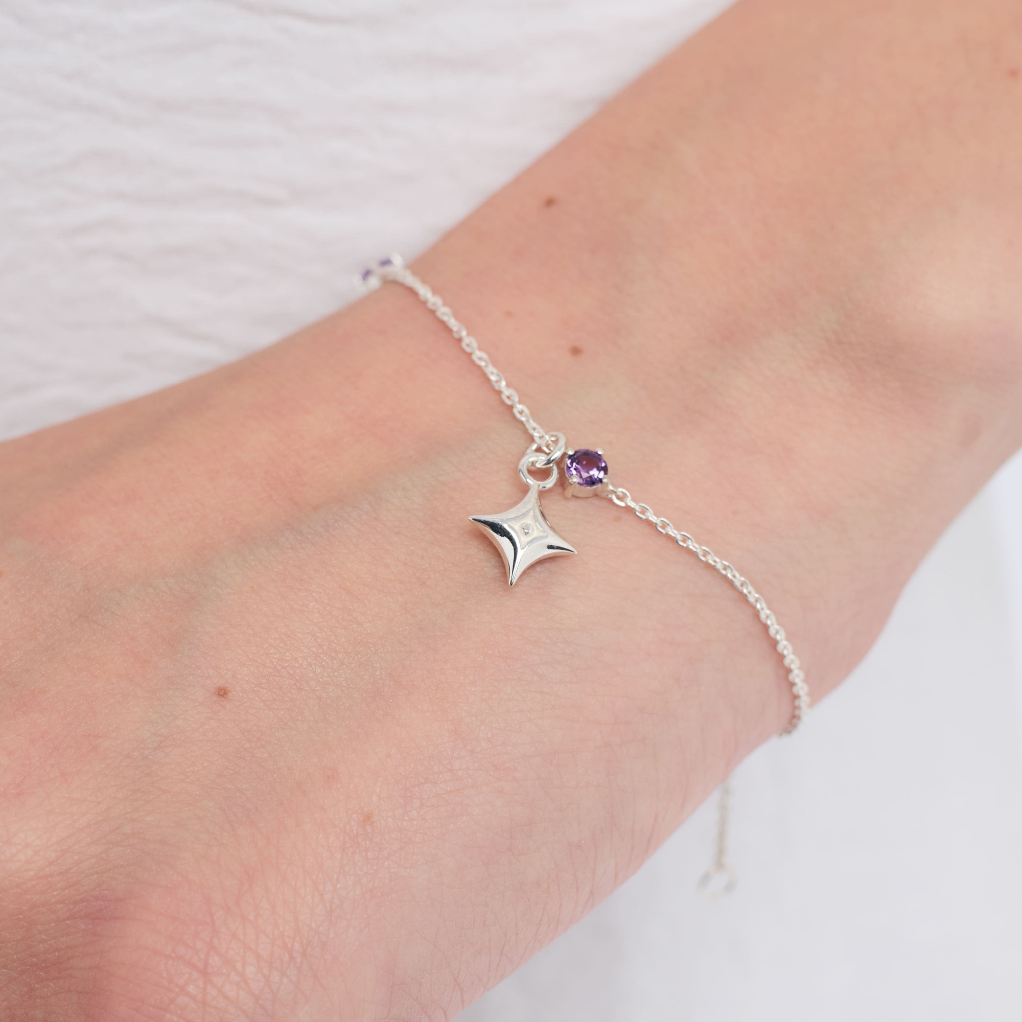 INFANTA Браслет Stella с аметистами