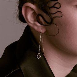 INFANTA Серьги-протяжки Lo 115 серебро