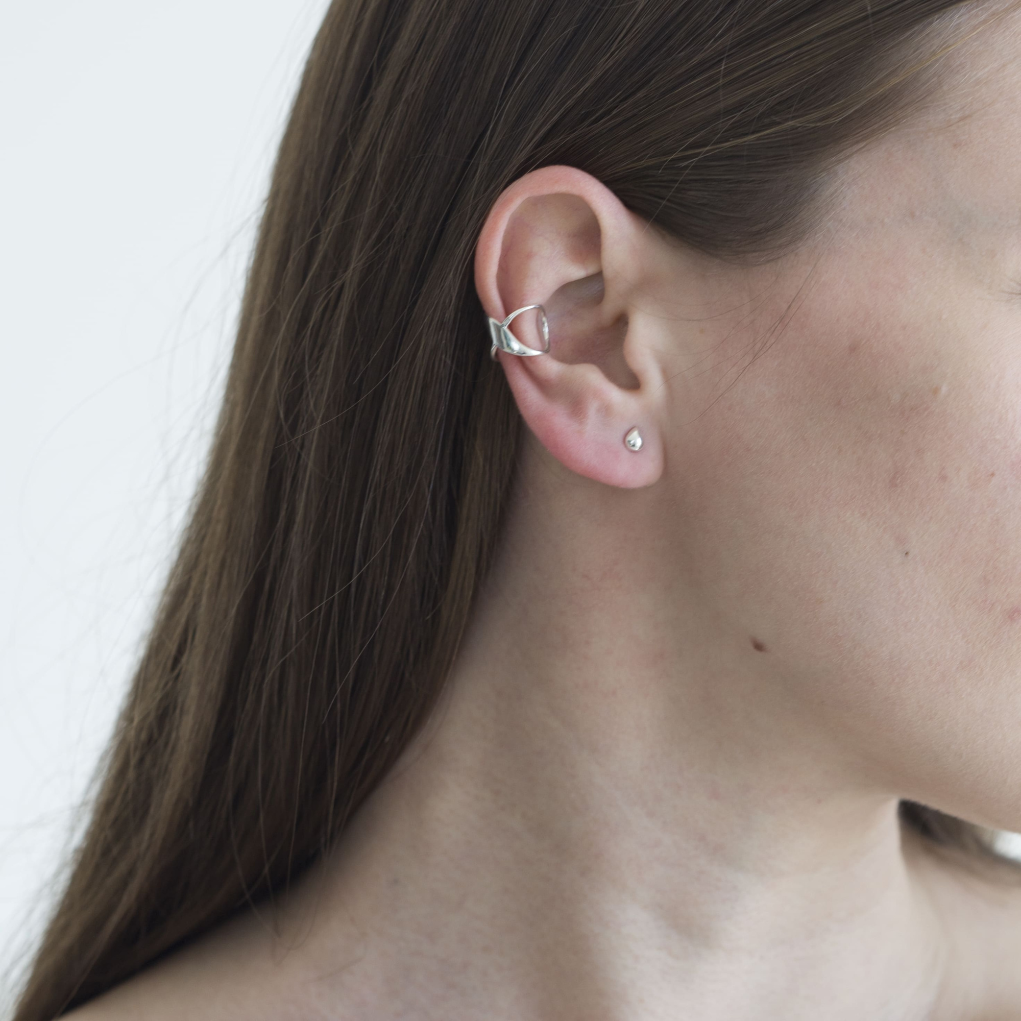 INFANTA Кафф Otto Восьмерка серебро