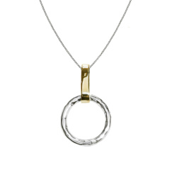 EKATERINA TOLSTAYA Кулон с латунью на цепочке