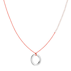 MS. MARBLE подвеска Mantra жемчуг серебро