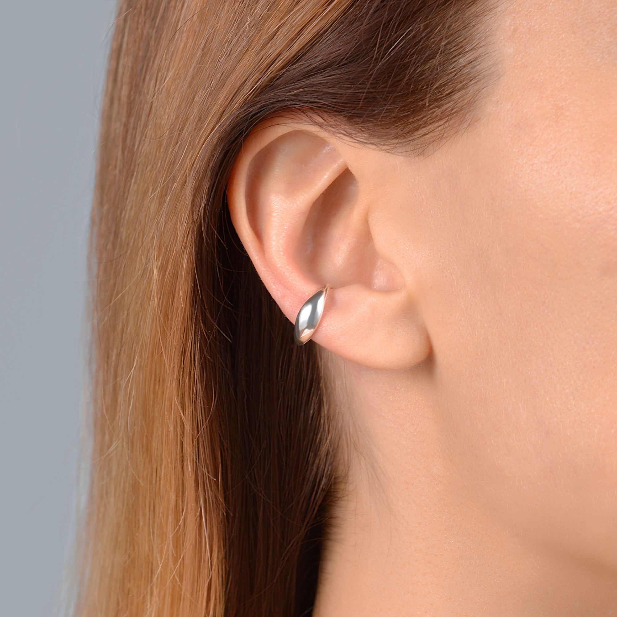 INFANTA Кафф C на середину уха серебро