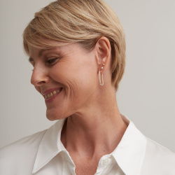 INFANTA Серьги гвоздики Stella piccola серебро