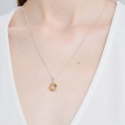 INFANTA Кулон Маркизы Principessa Marchese с цитринами в серебре