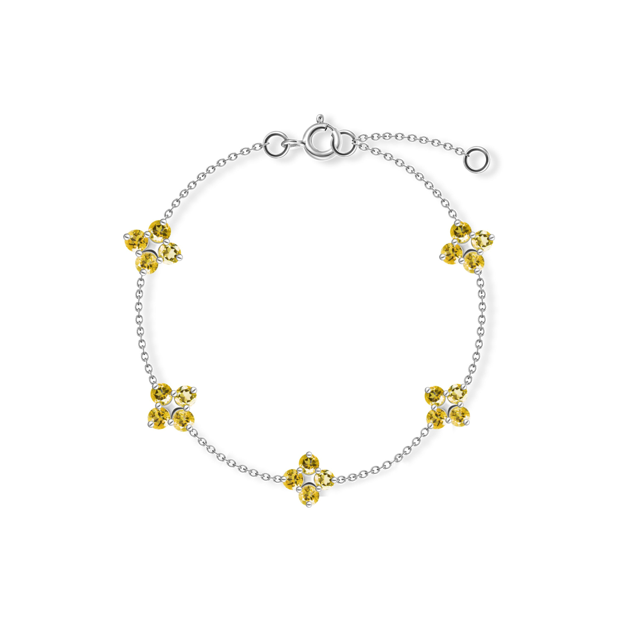 INFANTA Браслет Principessa Cinque с цитринами