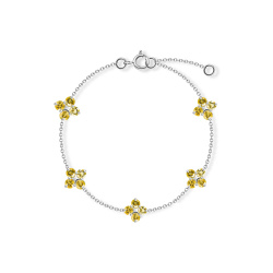 INFANTA Браслет Principessa Cinque с цитринами