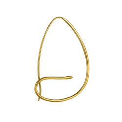 MS. MARBLE серьга Awakening позолота